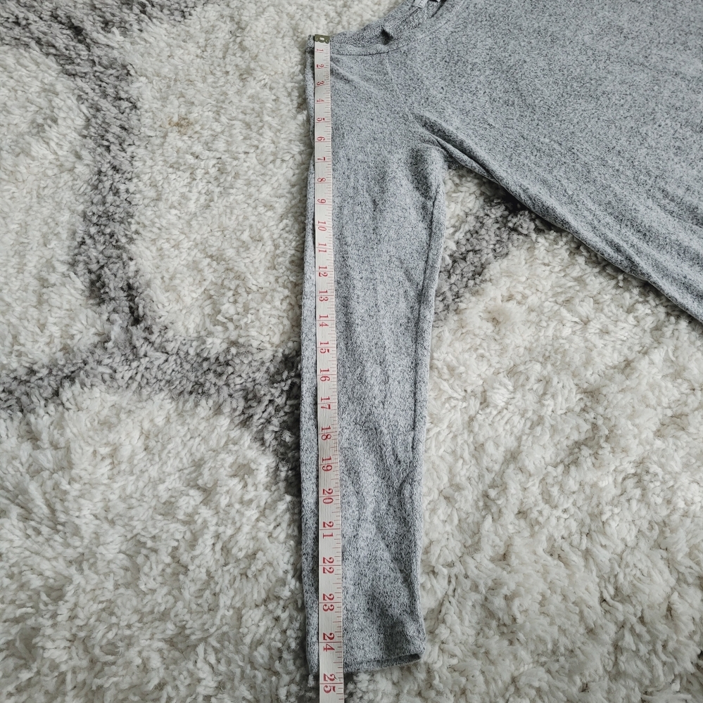 Grey Long Sleeve Dress | Size Small | Moa Moa - Picture 4 of 6
